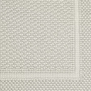 Tapis de bain pur coton 1700 g/m² uni ivoire Antica ivoire