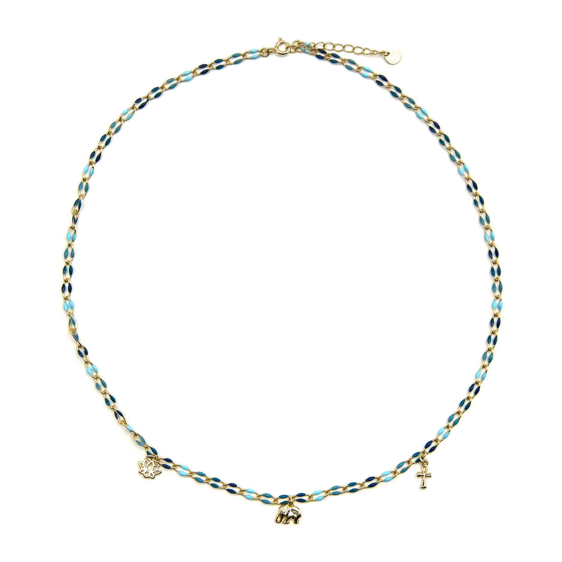 Collar Shione acabado oro amarillo 18k