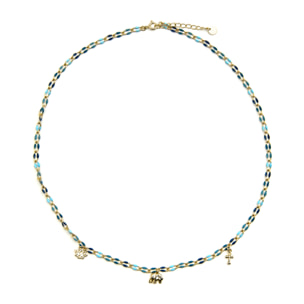 Collar Shione acabado oro amarillo 18k