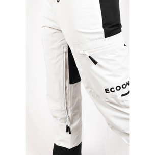Pantalones para mujer ECOON ECOExplorer Pants Women - Blanco y negro