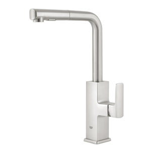 GROHE Robinet évier cuisine Tallinn avec douchette extractible, bec en L Finition supersteel 30420DC0