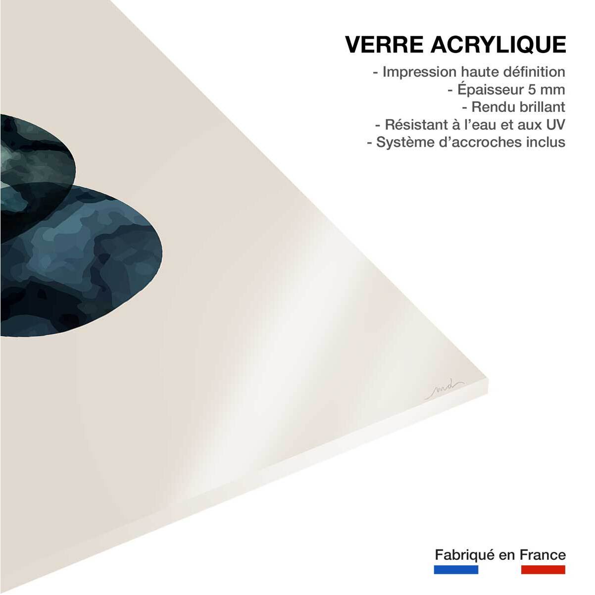 Tableau labradorite vertueuse Tableau plexiglas