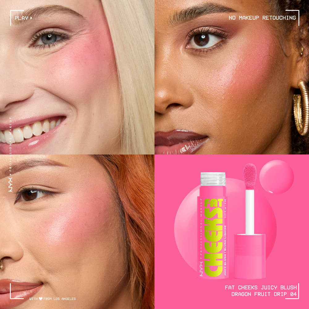 NYX Professional Makeup Fat Cheeks Blush DragonFruit Drip
