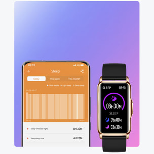 Smartwatch H80 con 20 modalità sportive. Monitor di cuore, pressione sanguigna e ossigeno. cinturino in metallo
