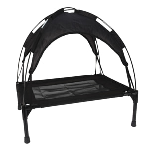 Tienda de campaña con cama para Mascotas de Tamaño Mediano a Grande: Cama Resistente y Duradera de Metal y Poliéster