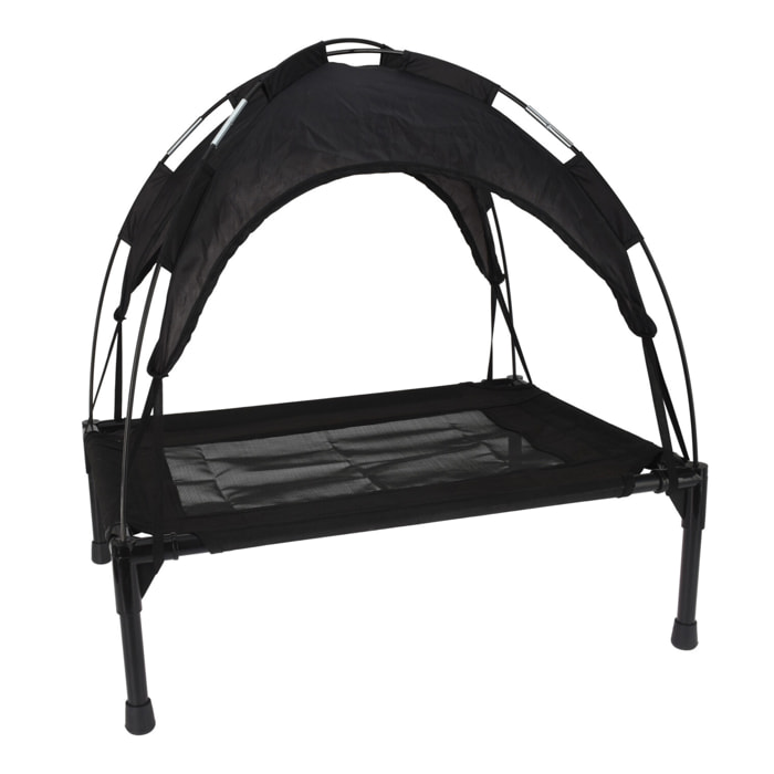 Tienda de campaña con cama para Mascotas de Tamaño Mediano a Grande: Cama Resistente y Duradera de Metal y Poliéster