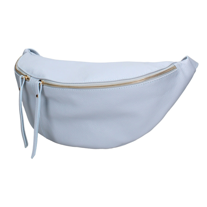 Borsa a tracolla da donna Made in Italy - Modello Caelia Plus - 100% pelle - 47.0 x 28.0 x 2.0 cm
