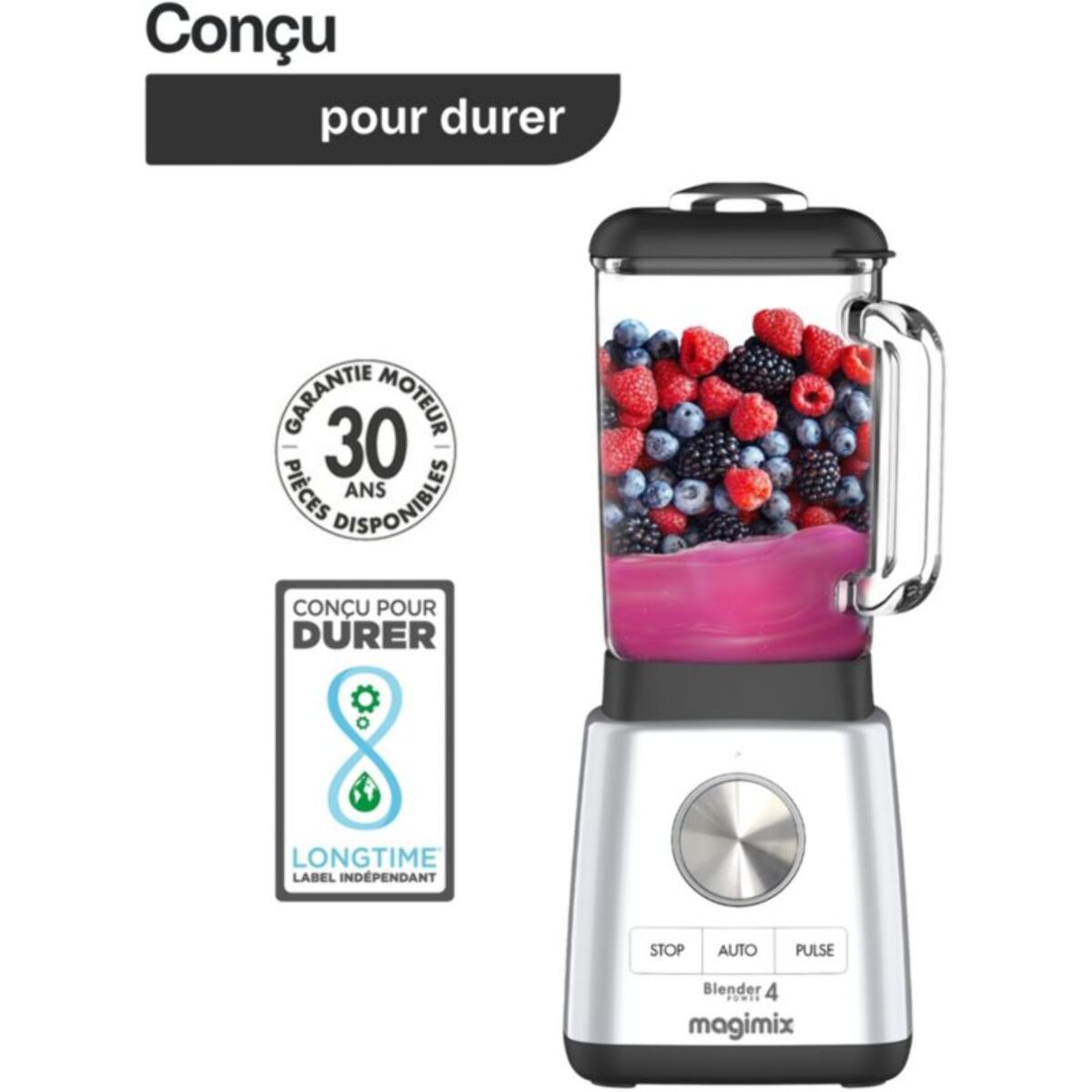 Blender MAGIMIX Power 4 Chrome 11630
