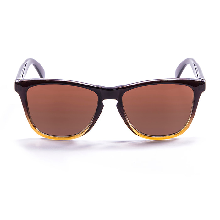 Gafas de sol OCEAN SEA - Marrón oscuro arriba y marrón claro con marrón gradual