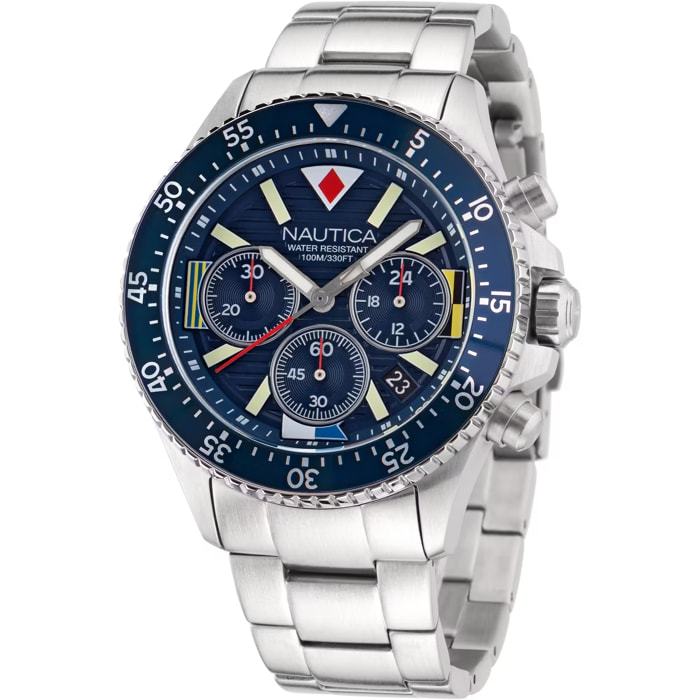 Orologio Nautica WESTPORT Acciaio Silver