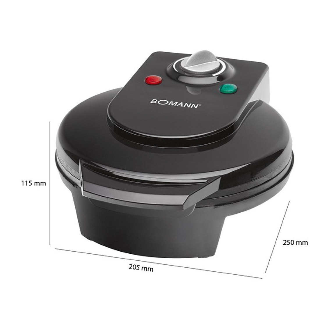 Gaufrier Bomann WA 5018 CB Noir