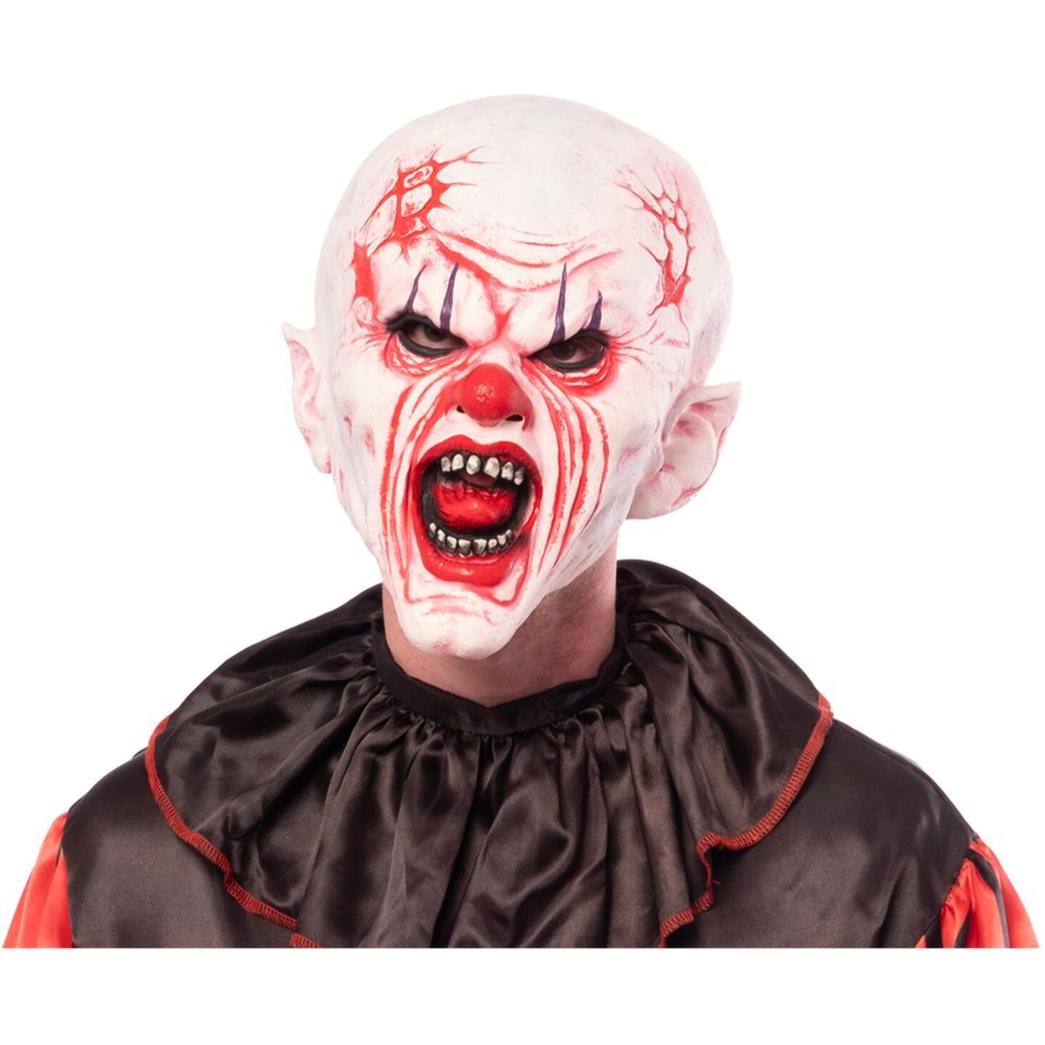 MÁSCARA PAYASO LUCIFER LÁTEX