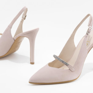 ZAPATOS DE SALÓN DE NOVIA ROSAS VOLU