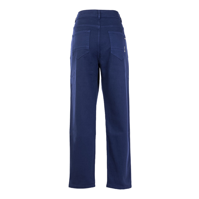 REIGN pantalone donna bluette