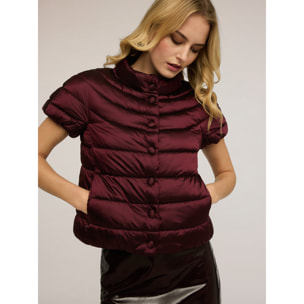 Motivi - Piumino lightweight a maniche corte - Bordeaux