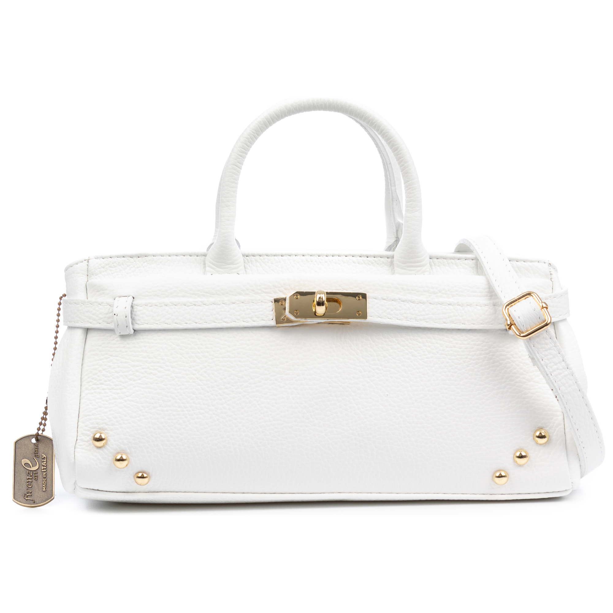 Barumini Borsa a mano Donna. Pelle autentica Dollaro