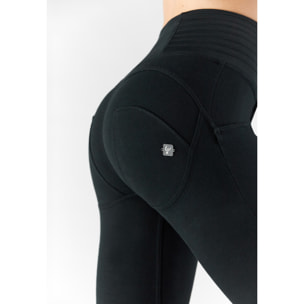 Pantaloni push up WR.UP® 7/8 vita super alta e impunture