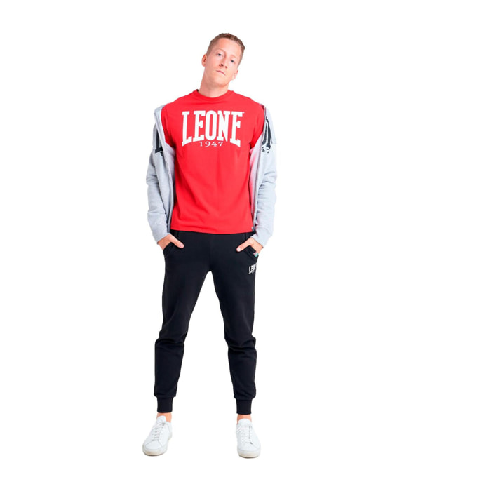 Camiseta de hombre Leone Basic de algodón de manga larga