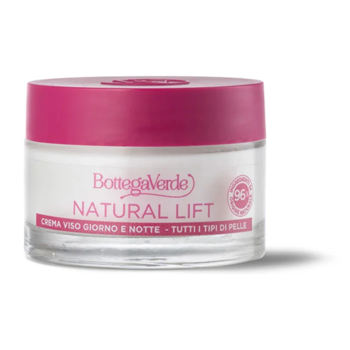 Natural Lift - Crema viso giorno e notte - prime rughe, effetto levigante