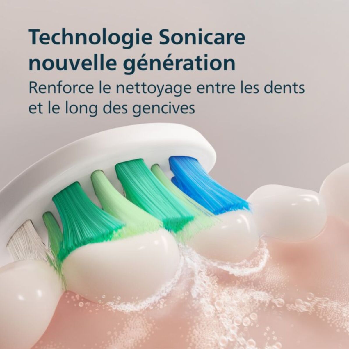 Brosse à dents électrique PHILIPS HX4022/01 Serie 2100 Blanche