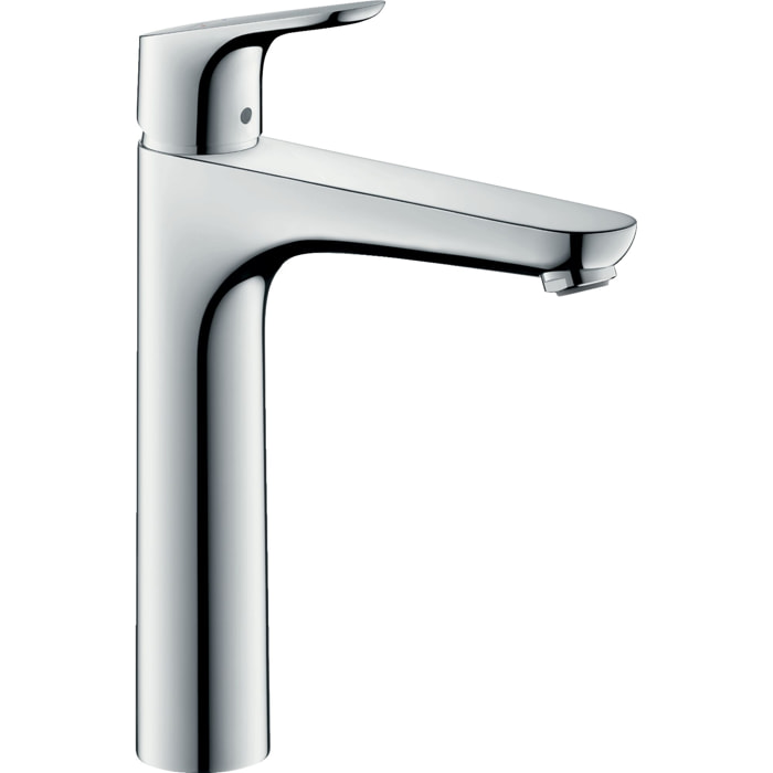 Mitigeur de lavabo 190 Focus avec tirette et vidage chromé Focus