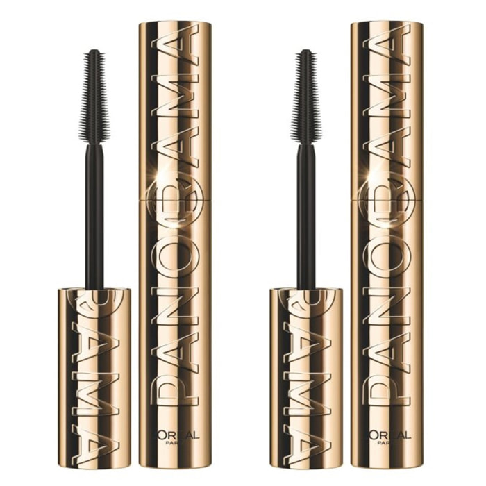 L'Oréal Paris Panorama Volume Millions de Cils Mascara Noir Lot de 2