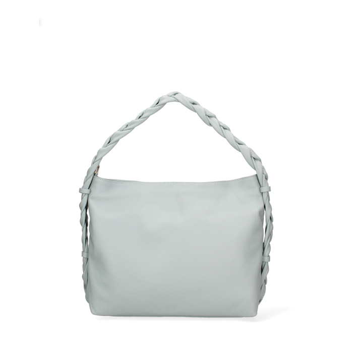 Borsa a spalla da donna In Vera pelle Made in Italy 31x26x12 cm