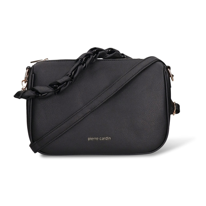 Borsa a spalla da donna - Modello Céleste Lux - Pelle vegana PU - 28.0 x 18.0 x 12.0 cm