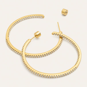 Orecchini Scarlett L Placcato Oro