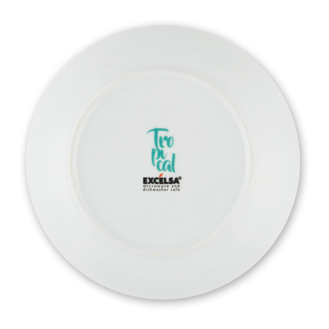 Service de table 18 pièces Excelsa – Tropical, Porcelaine Multicolore