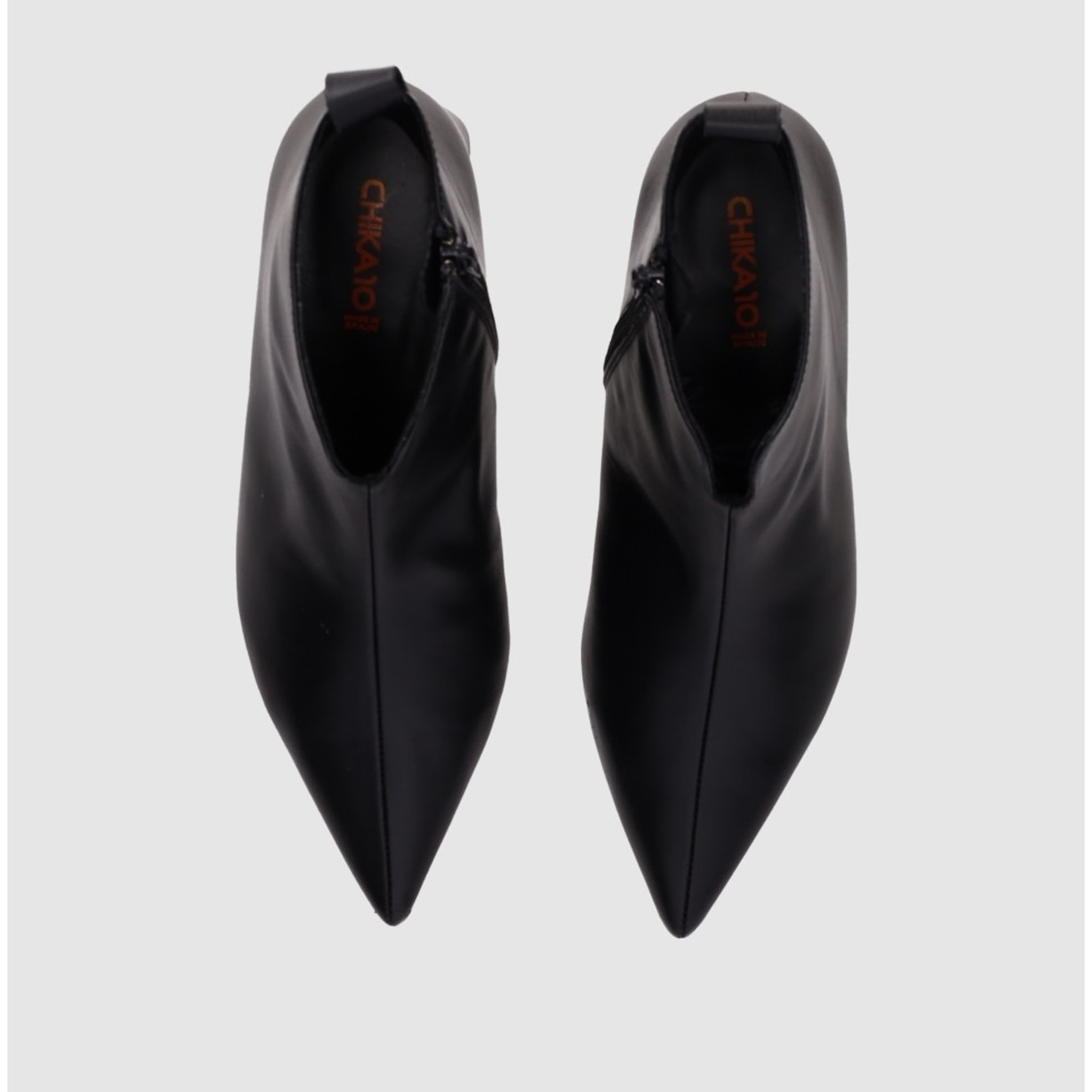 Botines de Piel - Negro - Tacón: 5 cm