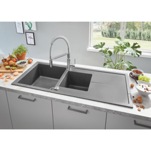 GROHE Robinet de cuisine Get avec douchette professionnelle 30361000