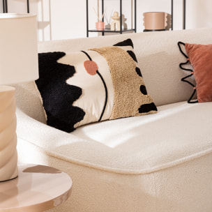Coussin Wavy bliss beige 38x58cm