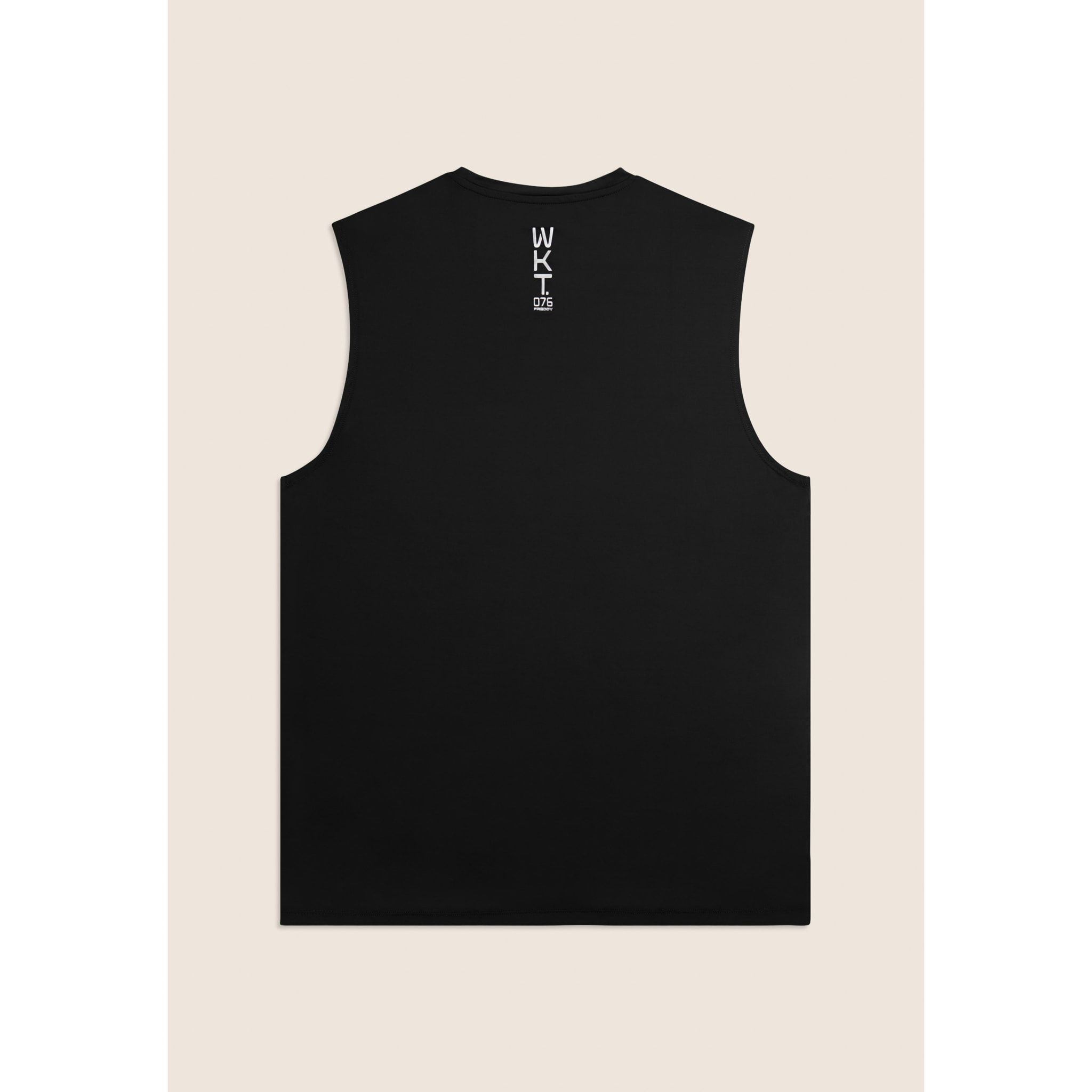 T-shirt senza maniche in tessuto quick dry