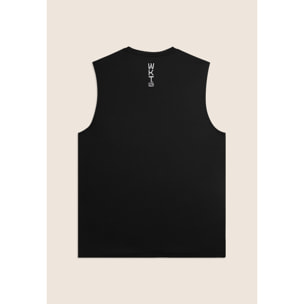 T-shirt senza maniche in tessuto quick dry