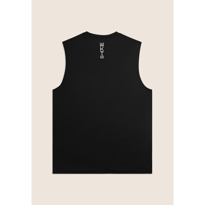 T-shirt senza maniche in tessuto quick dry