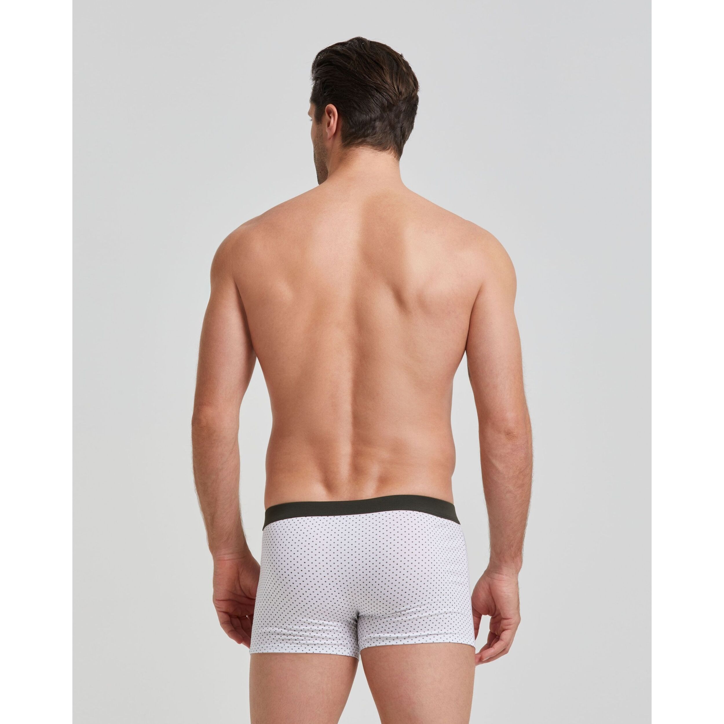 Boxer cotone motivo a pois