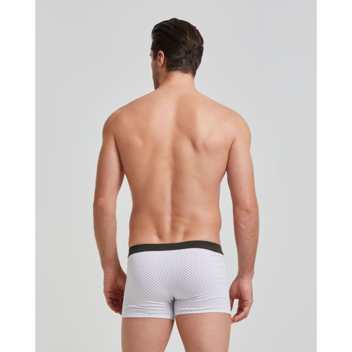 Boxer cotone motivo a pois