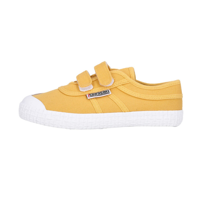 Zapatillas Sneaker para Niño/Niña - KAWASAKI Original Kids Shoe W/velcro K202432-ES 5005 Golden Rod