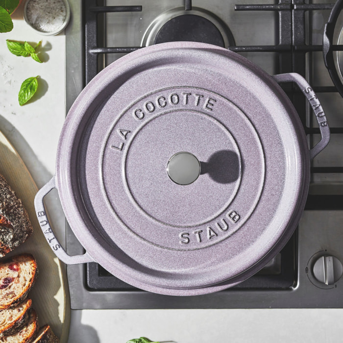 Cocotte en fonte, Rond(e), Fleur de Cerisier