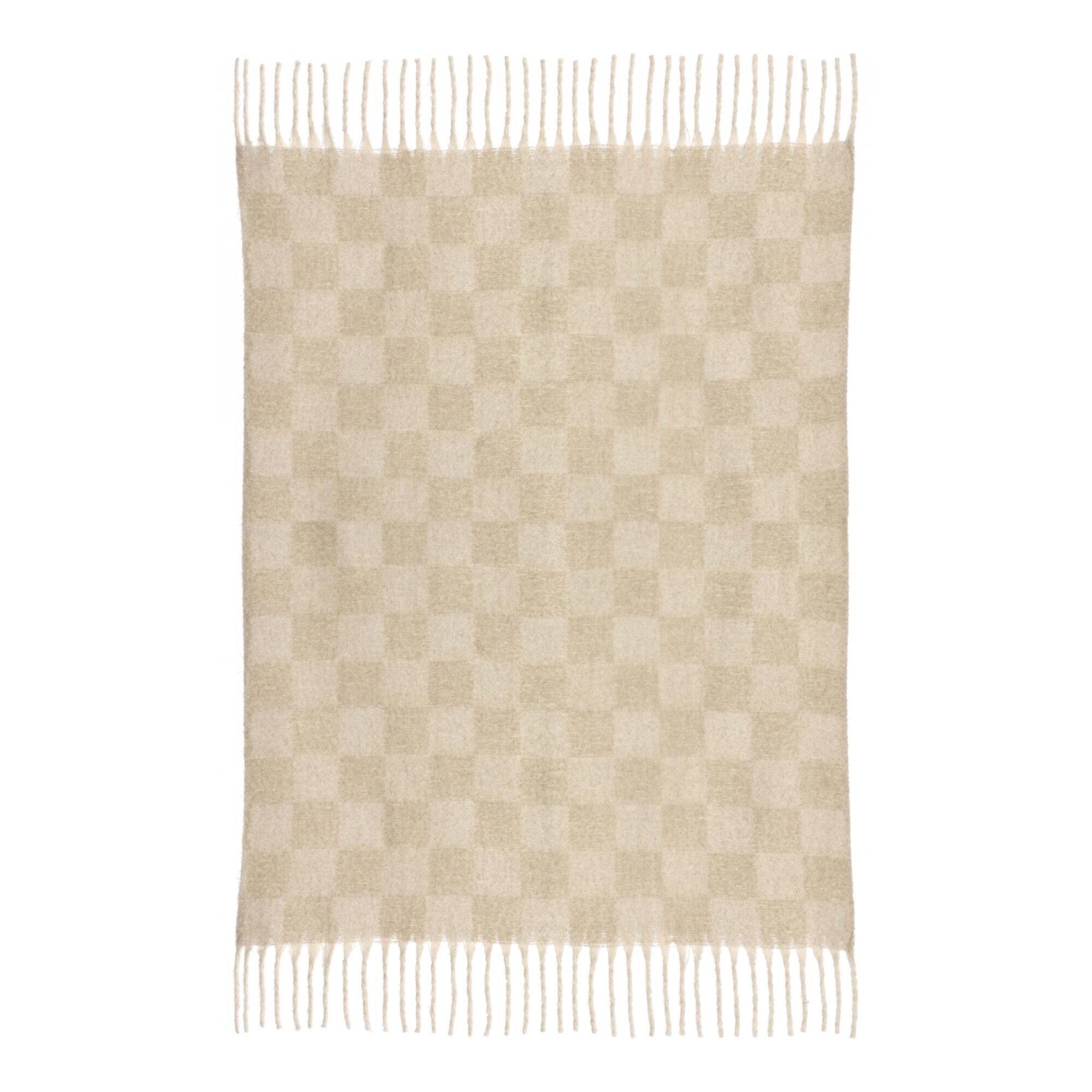 Plaid recyclé Isabel damier