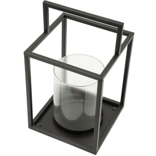 LANTERNA SIMPLY OPEN CM Ø 18X31 (VETRO TEMPERATO)