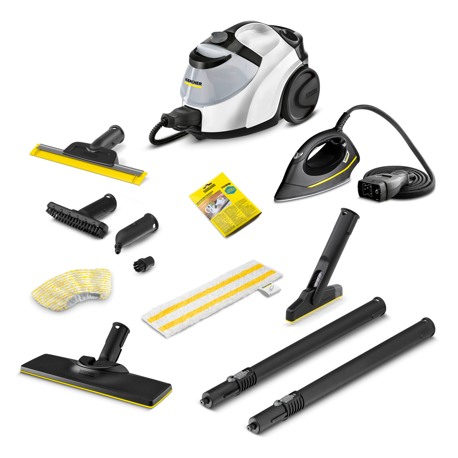 Nettoyeur vapeur Karcher SC 5 EF Iron Select Bath  - Pression 4.2 bar- Débit 50 g/min- Fer à repasser + accessoires salle de bain