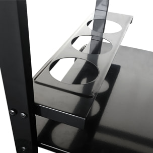 Desserte AVEIRO noire pour plancha