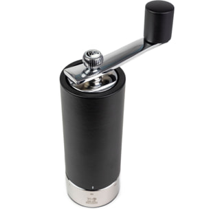 Moulin à sel à manivelle en bois et inox, noir, u'Select, 18 cm - 7' Isen