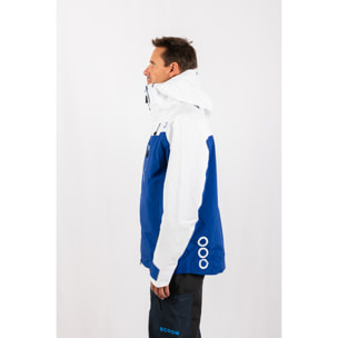 Chaqueta ECOExplorer Jacket Men marca ECOON - Azul / Blanco