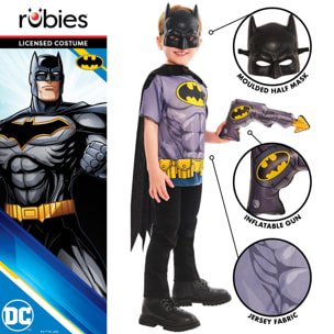 KIT DISFRAZ BATMAN INF