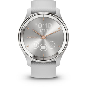 Montre santé GARMIN Vivomove Trend silicone gris