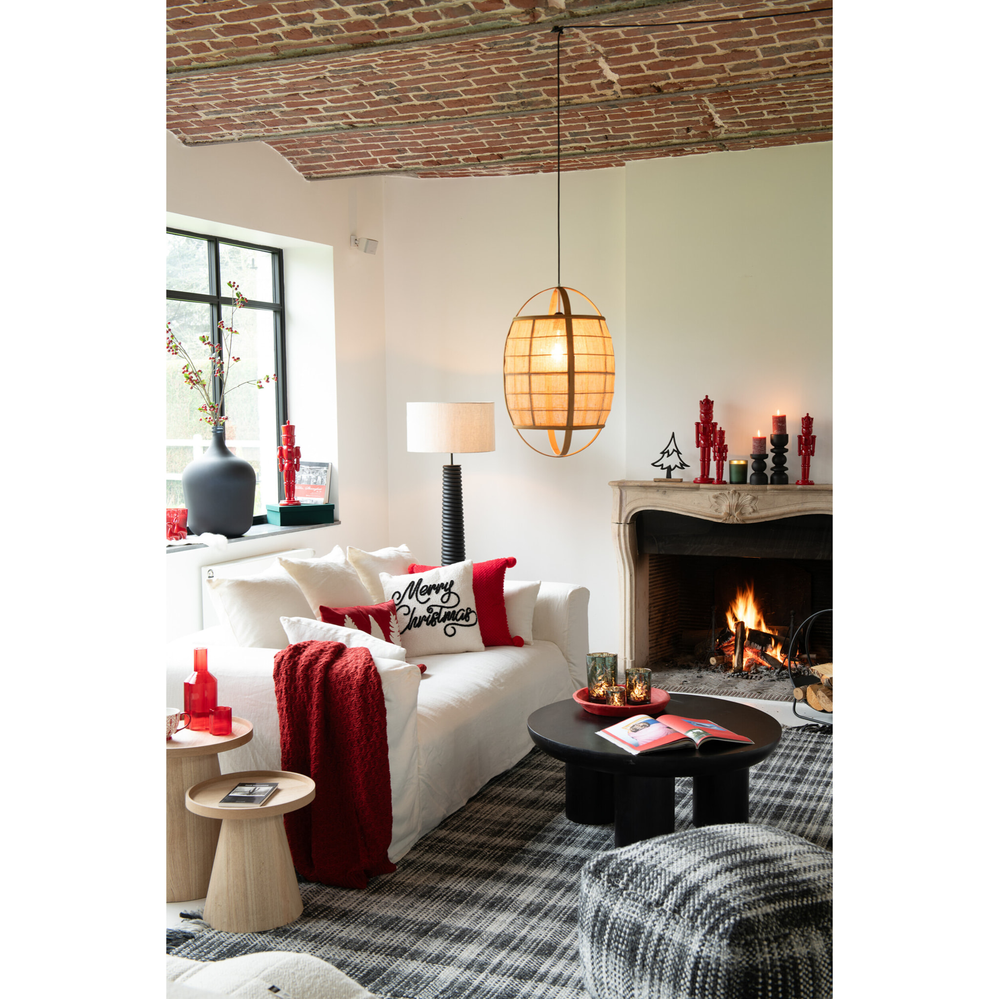 J-Line figurine Casse-Noisette - polyrésine - rouge brillant - small - 2 pcs