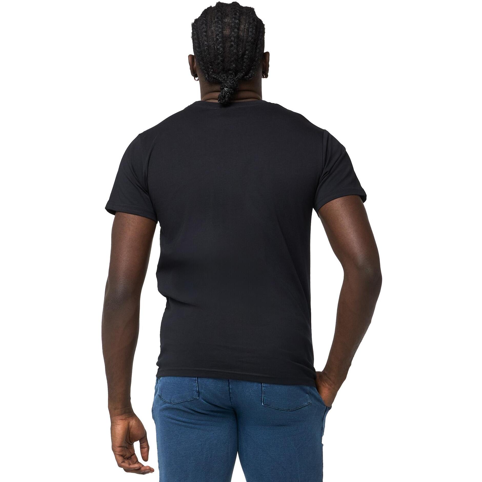 T-shirt a maniche corte stampata Leone Beach